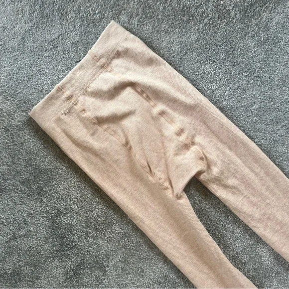 Romastory Women's light pink winter warm fleece lined tights leggings, Size S-M - Picture 8 of 12